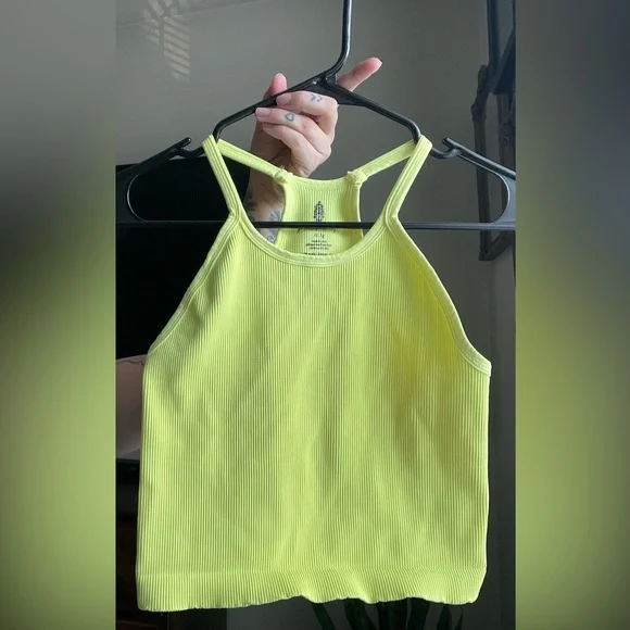 NWOT- FP Movement Happiness Runs Long Crop Tank - Picture 3 of 3